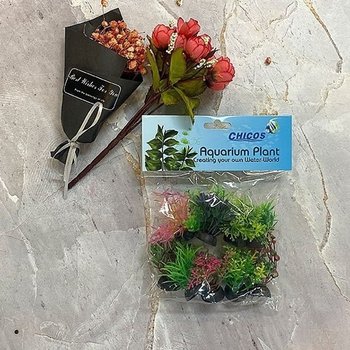 어항 (ABM도매콜) 캐주얼 장식 조화 필수템 10개세트 (WFH4QNZ)