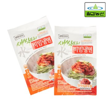 칠갑 명태회 새싹보리 비빔냉면 584g 4개