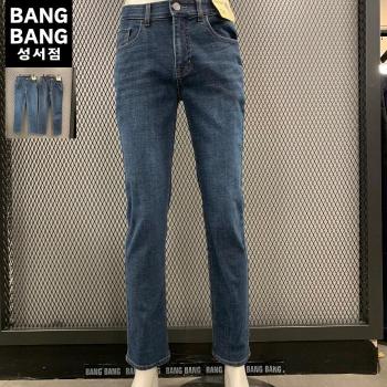 뱅뱅 HC04 봄남성인밴드 기본일자핏 스판 청바지 여름초가을 적당한두께부드러운 E45728925