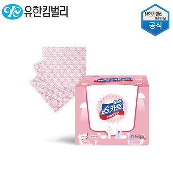 [트레이더스]유한킴벌리 빨아쓰는 일회용 행주 30매 x 1개 / 스카트 원데이 주방 위생 키친타올 4235761-01