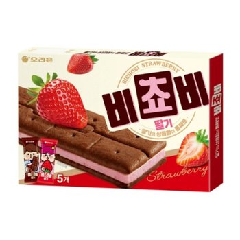 오리온 비쵸비 딸기 125g