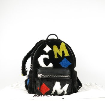 [중고] 고이비토 MCM 밍크 다이아몬드 슈타크 백팩(새상품) K3653M