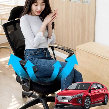 더뉴아이오닉 VEC129W6 차량용호환 쿨링방석 3D메쉬 바람