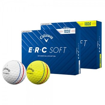 [캘러웨이정품] 로고무료인쇄25년 ERC 소프트 트리플트랙 골프공 (12구 3피스) GF