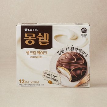 롯데 몽쉘 오리지널 408G(12입)