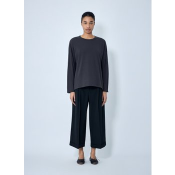 [해외] [해외배송] 26 S/S 더 로우 LIOR 크롭 팬츠 10865-W4369 BLK B0111978738