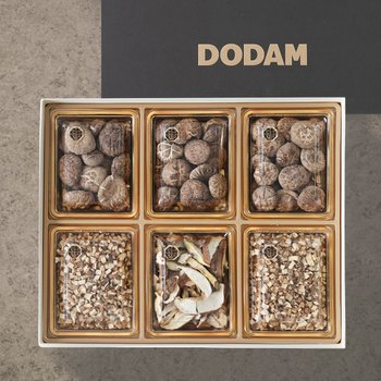 [9월7일 순차출고][도담]건표고버섯 2호 선물세트(통건조 150g+절편건조 40g+큐브건조 100g)[SSG상품권이벤트]
