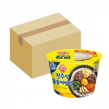오뚜기 컵밥 전주식돌솥비빔밥 269g 12개입 BOX