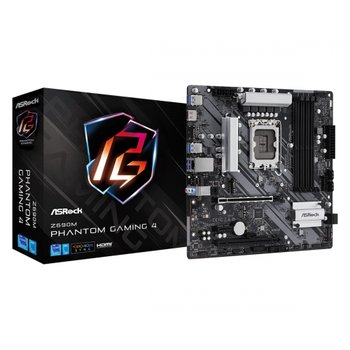 [해외] ASRock 마더보드 Z690M Phantom Gaming 4 Intel Z690 시리즈 CPU(LGA1700) 대응 Z690M MicroATX