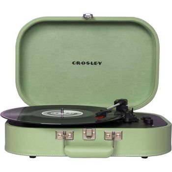 [해외] 독일 크로슬리 턴테이블 1832334 Crosley Discovery Vintage Bluetooth 3 Speed Suitcase Turnta