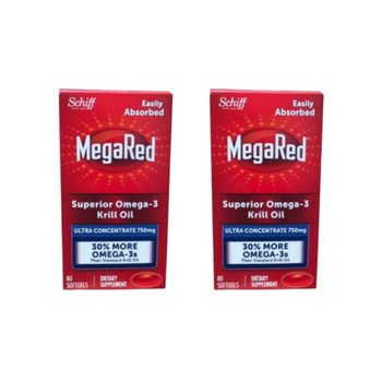 [해외] 쉬프 건강 기능 오메가3  메가레드  슈페리어  크릴오일  750mg  80정
