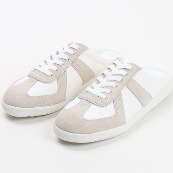 데일리 여성남자커플 슬립온 뮬 스니커즈 운동화 3cm sjaw holand_P371655077