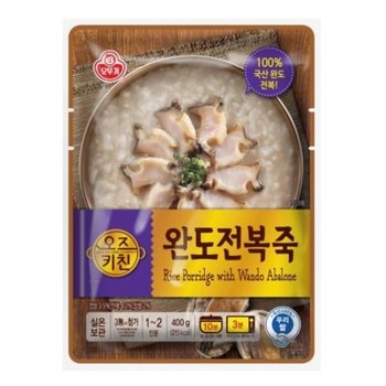 오뚜기 오즈키친 완도 전복죽 400G