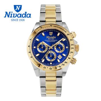 [NIVADA] 니바다 남성용 크로노그래프 메탈 시계 1003[33697456]