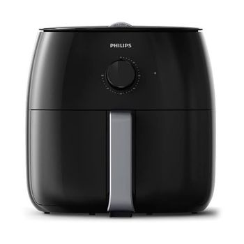 [해외] 독일 필립스 에어프라이어 Philips Viva XXL Twin TurboStar Airfryer 블랙/Silver - HD9630/96