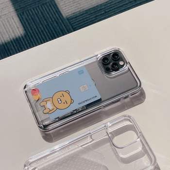 아쿠아 카드포켓 PC하드케이스 아이폰13 핸드폰 휴대폰 케이스 예쁜 이쁜