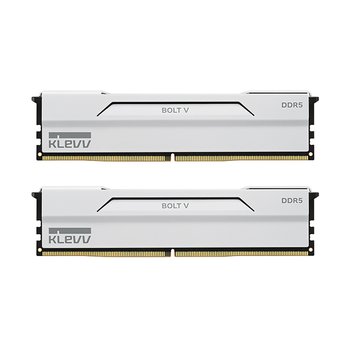 에센코어 KLEVV DDR5-6000 32GB CL28 BOLT V WHITE 패키지 메모리 (16Gx2) 서린