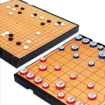 자석놀이 바둑장기290mm x 285mm 보드게임 접이식 게임 지능개발 놀이 오목