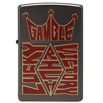 미국 지포 GAMBLE CROWN 지포라이터 라이타