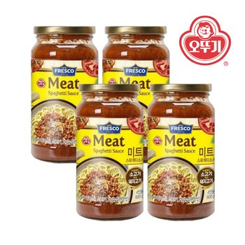 오뚜기_프레스코파스타소스_미트 600G x 4병