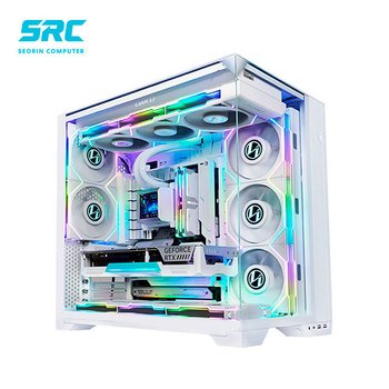 서린컴퓨터 7800X3D_RTX5070 12GB_RAM 32GB_리안리 O11 VISION COMPACT 화이트 어항PC