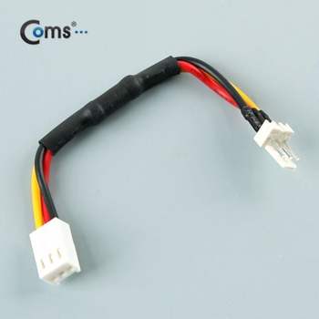 3핀 쿨러 저항케이블/10cm/소음완화 저항케이블 쿨러케이블 쿨러저항케이블