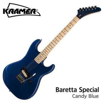 Kramer Baretta Special 크레이머 바레타 스페셜 일렉기타 (KPBSCBCT1) Candy Blue 메이플 지판