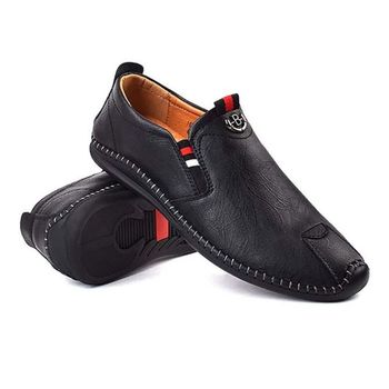 남성 발편한 페니로퍼 데일리 Hot 가죽 단화 신발