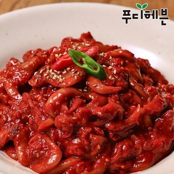 푸디헤븐 쫄깃하고 감칠맛 넘치는 순살 새조개무침 1kg