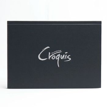 삼원 CN04 양장크로키 제본 블랙 B5 105g -41449