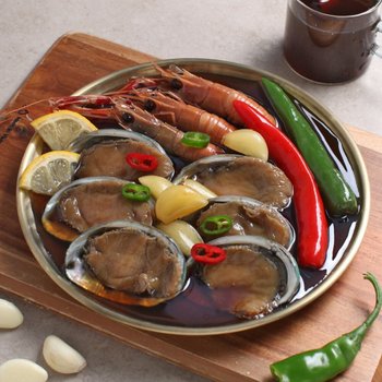 [제주본가] 제주 딱새우 전복장 2팩 (700g*2팩)