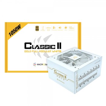 마이크로닉스 Classic II 1050W 80PLUS GOLD 230V EU 풀모듈러 화이트