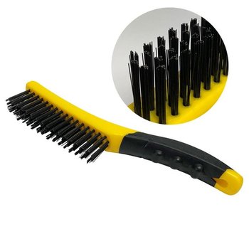 스틸 와이어브러쉬(노검386)철솔 청소솔 바닥솔 동솔 와이어브러쉬 철솔 청소솔 바닥솔