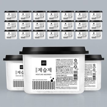 가성비가브랜드다 습기타파 대용량 제습제 280g x 24개입