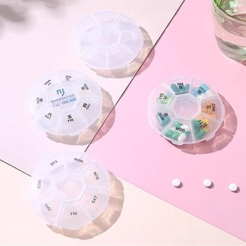 [아우트_61]일주일 알약 휴대용약통케이스 보관함 케이스