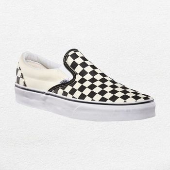 [롯데백화점] 스니커즈 클래식 기본 슬립온 체커 VN000EYEBWW