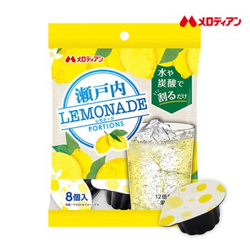 General Beverage [멜로디안] 세토우치 레모네이드 포션 캡슐 15g x 8개입