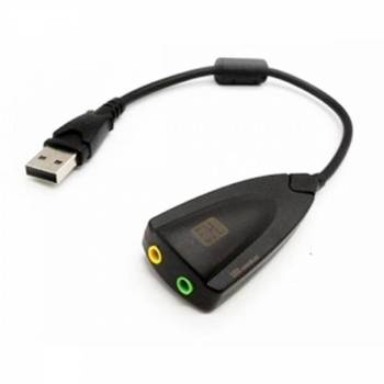 USB 외장형 사운드카드 케이블형 7.1 X ( 2매입 )