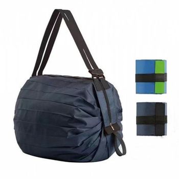 접이식 장바구니 여행 소풍 2개 캠핑용 대용량 숄더백