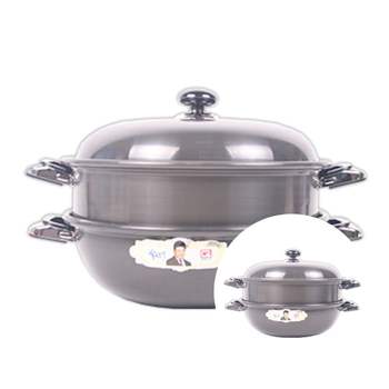 만능찜기3P 32CM 해산물 찜요리 만두 고구마 찐빵 옥수수 감자