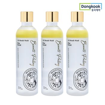 동국제약 뷰티풀링 오일가글 280ml x 3개 파인포레스트 디톡스 오일풀링