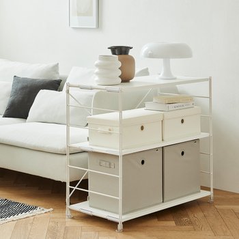 한샘 샘 폴리 수납바스켓 뚜껑 (중/대/와이드)