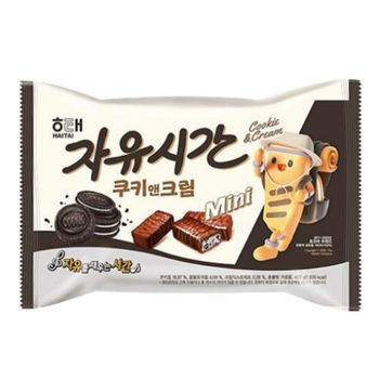 해태 미니자유 쿠키앤크림 400g 박스(6개입)