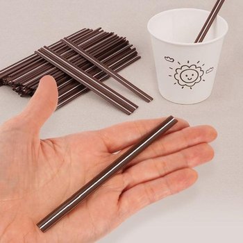 [MEK71368_61]커피 빨대 브라운 커피빨대 커피스틱 1000P