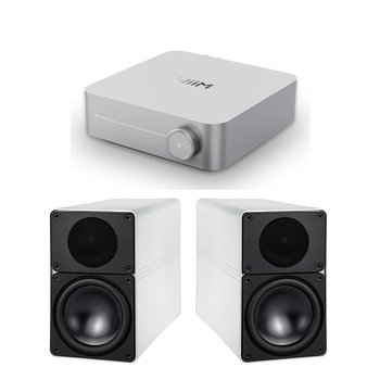 WiiM(윔) AMP + 엘락 BS305 올인원 스트리밍 하이파이 오디오
