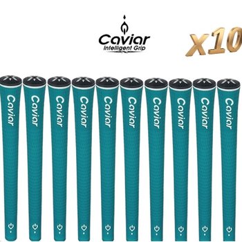 X그립교체 무료X 캐비어그립 엑스퍼트V10 국내 제작 코발트그린 10개 합정골프용품 몬스터골프