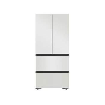 삼성전자 비스포크 김치냉장고 4도어 RQ49C94W101 490L 코타 화이트 1등급