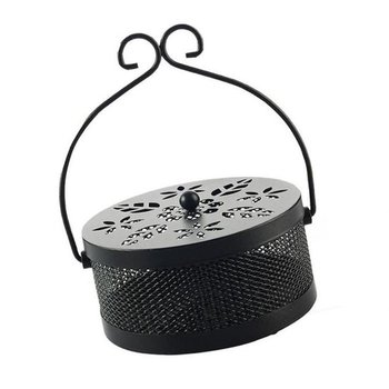 JU 캠핑 낚시 화제 예방 고급형 엔틱 모기향 연소기