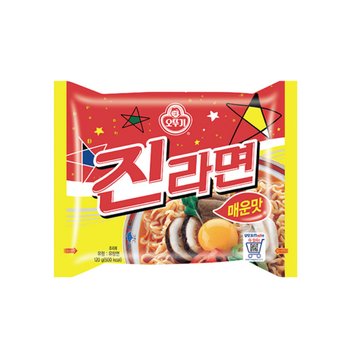 오뚜기 진라면 매운맛 120g x 24개