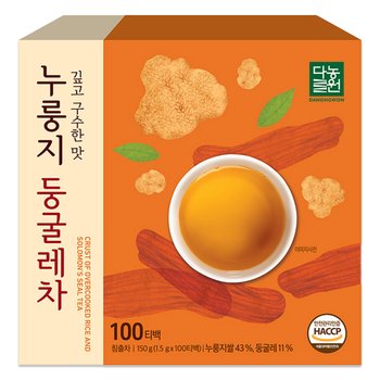 다농원 누룽지 둥굴레차 100T
